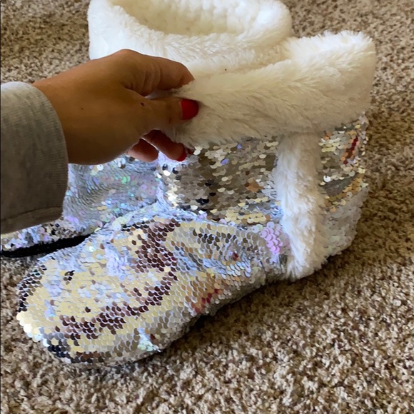 Glitter slippers - Picture 2 of 3